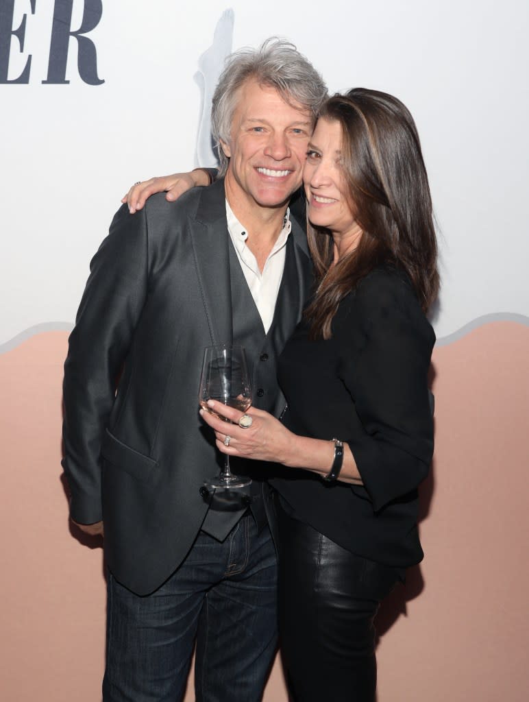 Bon Jovi that his marriage lasted 35 years thanks to “a mutual admiration society, and being lucky enough to have grown up together.” Getty Images for Hampton Water