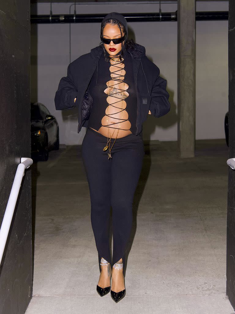 Rihanna, en su primera aparición pública tras confirmar su embarazo