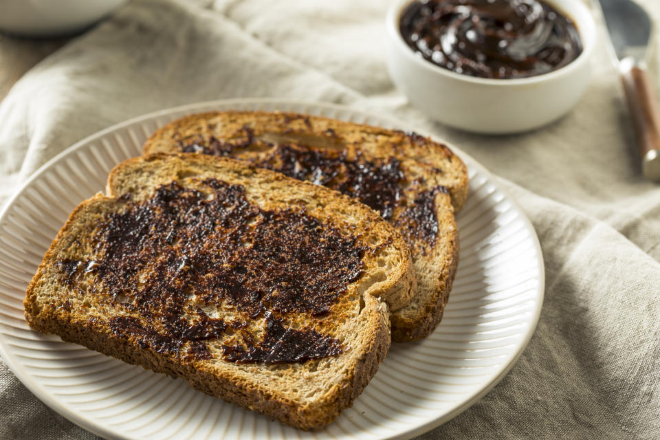 What Vegemite toast should look like. Photo: Getty