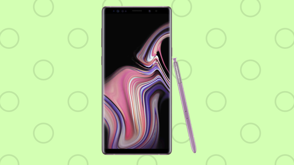 Ahorra 500 dólares en esta superoferta de Amazon.com en el Samsung Galaxy Note 9. (Photo: Samsung)