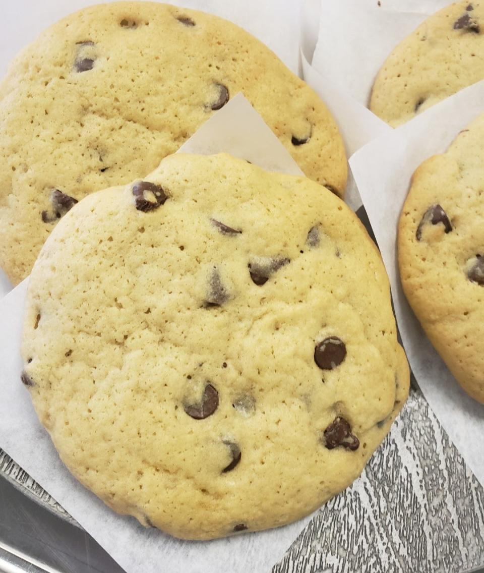 Chocolate chip cookies at Main Street Pastries and More in Northborough.