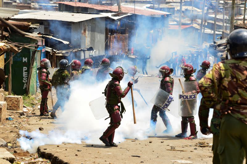 Nationwide protest over cost of living and President William Ruto's government in Nairobi