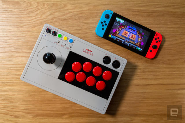 8BitDo Arcade Stick review: a sleek and stylish Switch controller - The  Verge