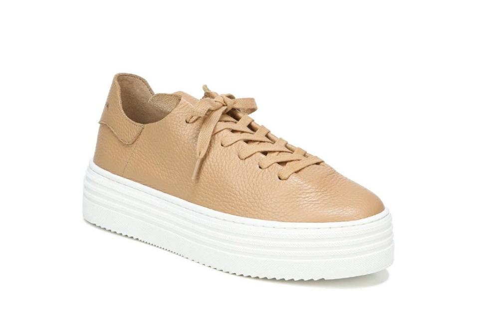 Sam Edelman Pippy Platform Sneaker, Camel Sneakers