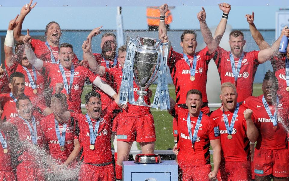 Barritt will be remembered as one of the Premiership greats, making 262 appearances in 12 seasons with Saracens - Getty Images