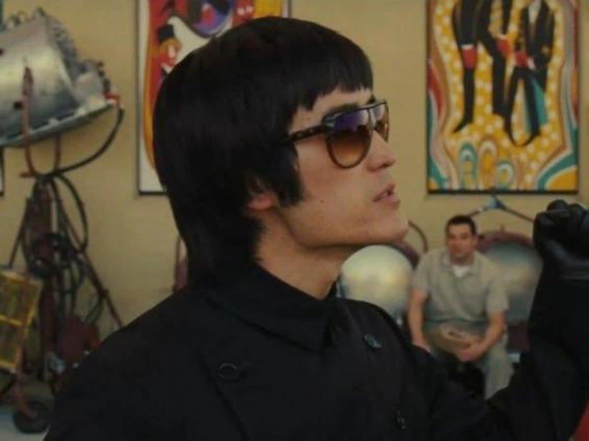 Mike Moh as Bruce Lee in ‘Once Upon a Time in Hollywood’ (Sony Pictures Releasing)