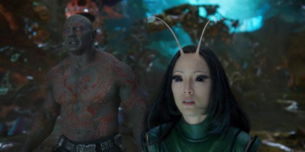Reafirmar federación borde Guardianes de la Galaxia Vol. 3: fotos del set revelan primer vistazo a  Drax y Mantis