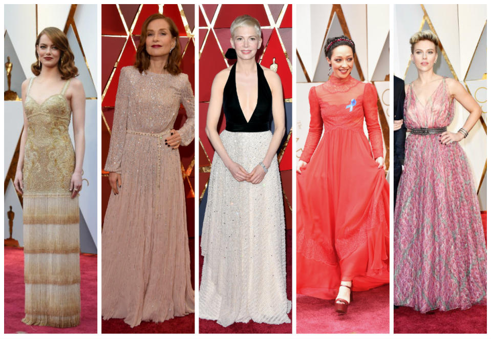 Oscars 2017 : les looks des stars sur le tapis-rouge