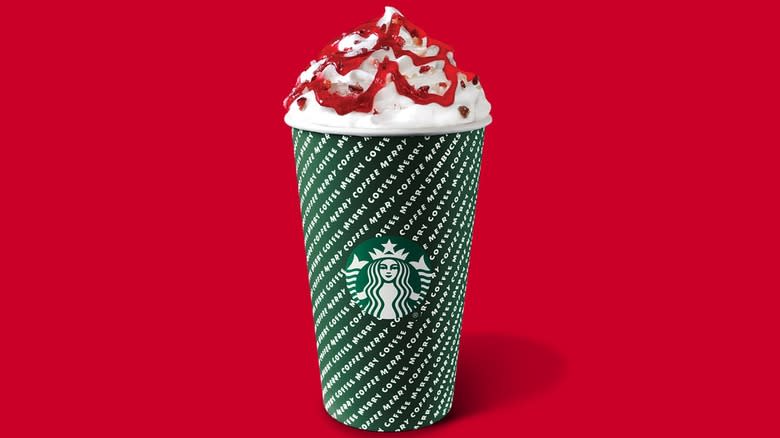 Starbucks Cranberry White Chocolate Mocha