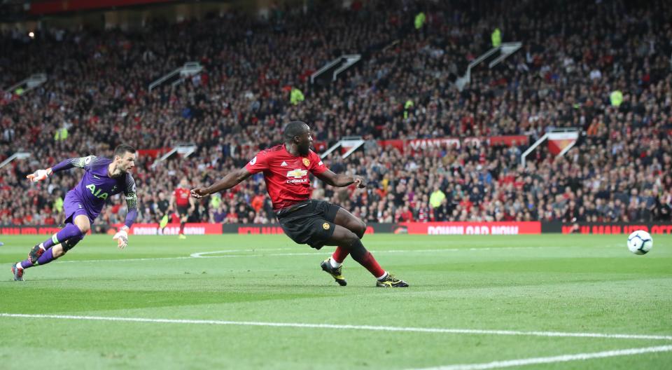 Lukaku missed a first-half sitter that could have changed the game