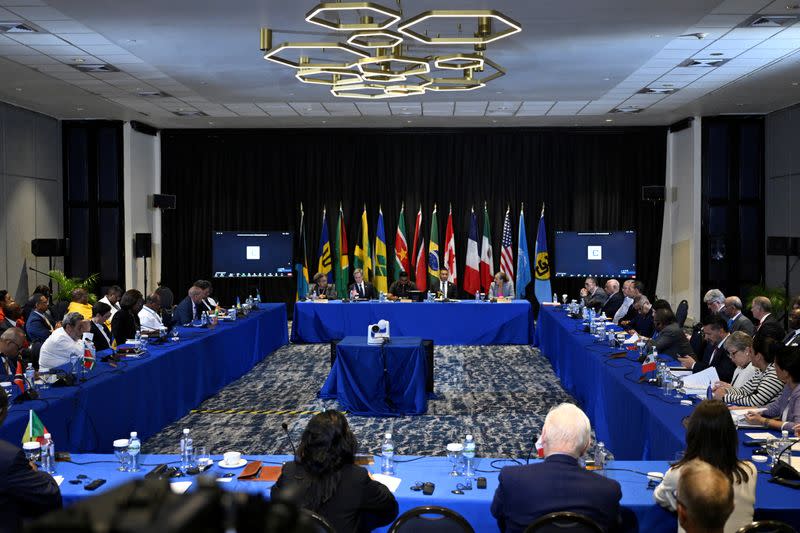 Conference of Heads of Government of the Caribbean Community, in Kingston
