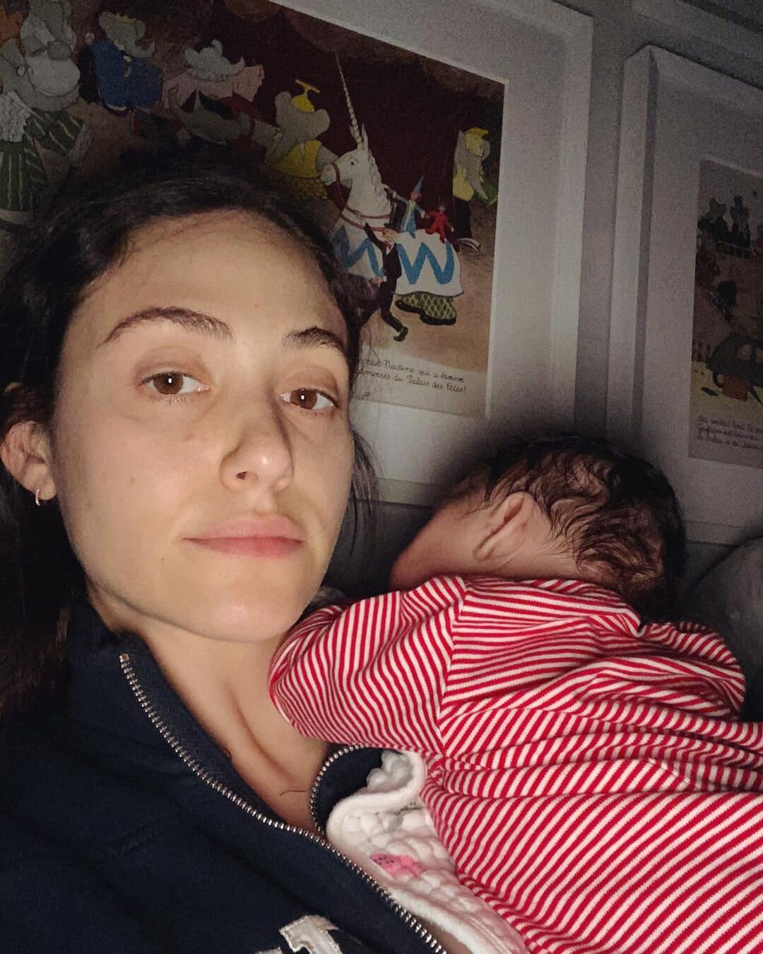 Emmy Rossum Mothers Day post