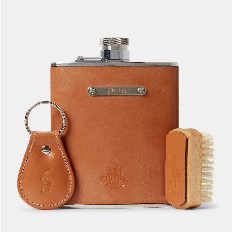 <p><a href="https://go.redirectingat.com?id=74968X1596630&url=https%3A%2F%2Fwww.ralphlauren.com%2Fmen-accessories-small-leather-goods%2Fbridle-leather-flask-and-key-fob-gift-set%2F631645.html&sref=https%3A%2F%2Fwww.esquire.com%2Flifestyle%2Fg3332%2Funique-fathers-day-gifts%2F" rel="nofollow noopener" target="_blank" data-ylk="slk:Shop Now;elm:context_link;itc:0;sec:content-canvas" class="link ">Shop Now</a></p><p>Bridle Leather Flask & Key Fob Gift Set</p><p>ralphlauren.com</p><p>$350.00</p>