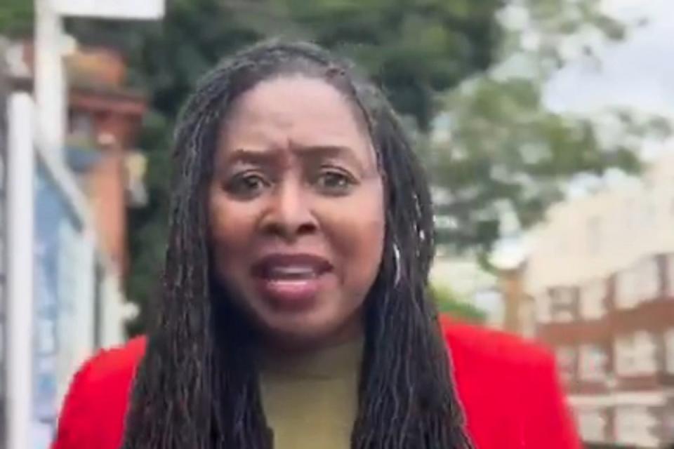 Dawn Butler raps in the style of 21 Seconds by So Solid Crew (X / Dawn Butler)