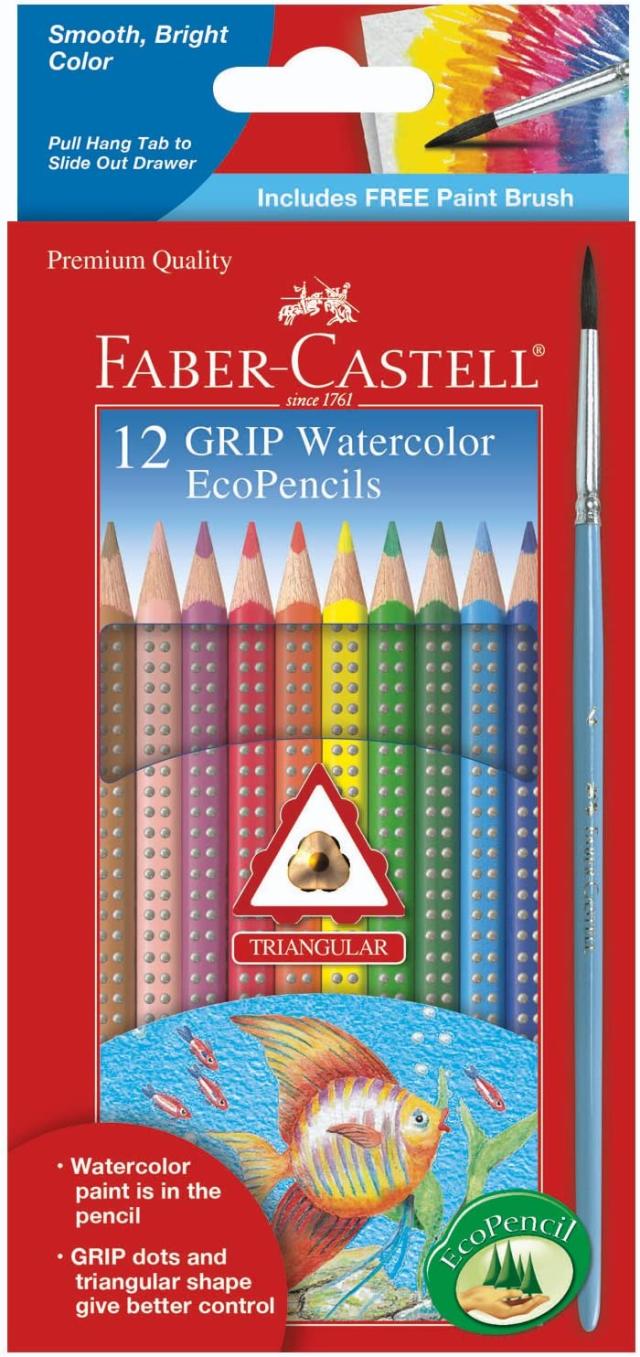 Arteza Pastel Colored Pencils for Adult Coloring, Set of 50 Drawing Pencils, Triangular Grip, Pre-Sharpened Pencil Set, Professional Art Supplies