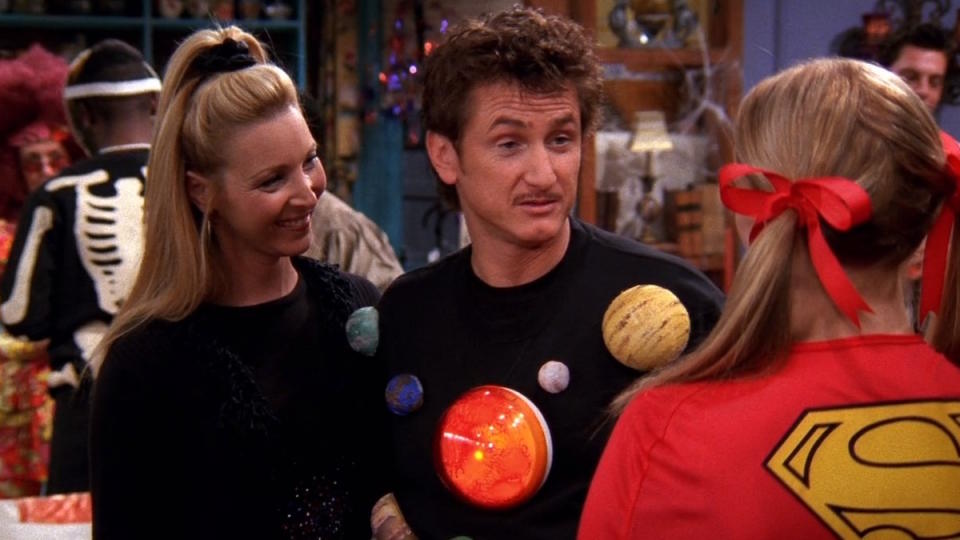 Sean Penn, “The One with the Halloween Party” (Season 8, Episode 6)