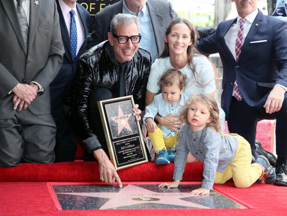 Jeff Goldblum shares two children with wife Emilie Livingston (David Livingston/Getty Images)