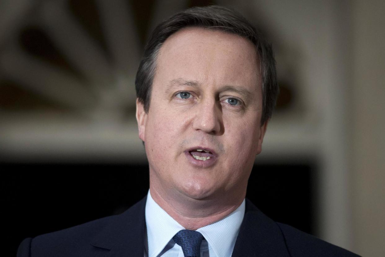 Former prime minister David Cameron: PA Wire/PA Images