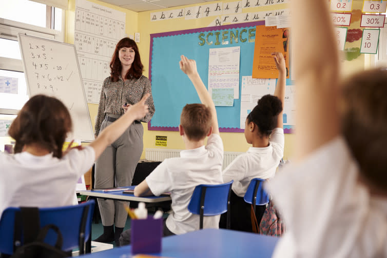 <span class="caption">Classroom environments can be difficult for autistic children to manage.</span> <span class="attribution"><span class="source">Shutterstock</span></span>