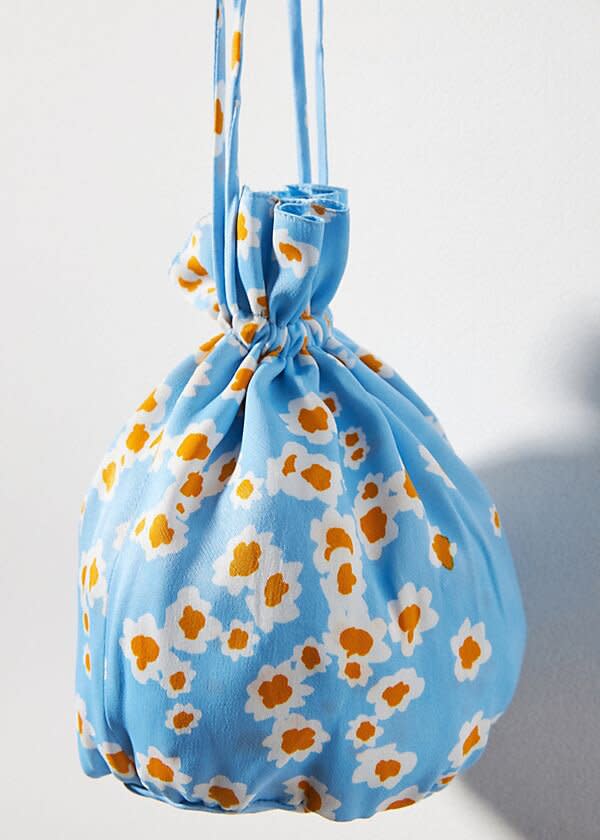 Faithfull Floral Drawstring Pouch