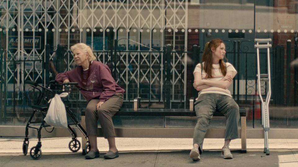 Karen Gillan and Margaret Sophie Stein in Late Bloomers