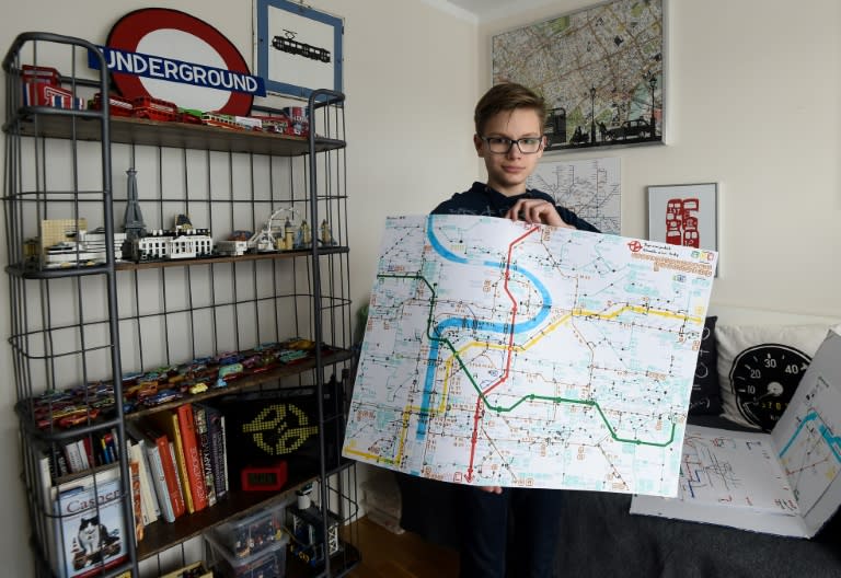 Discovering maps helped Czech schoolboy Matej Hosek turn a corner in battling Asperger syndrome -- they calm him down and he very precisely copies the maps as well as creating his own