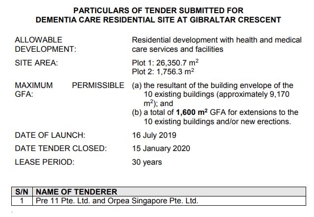 dementia care village tender