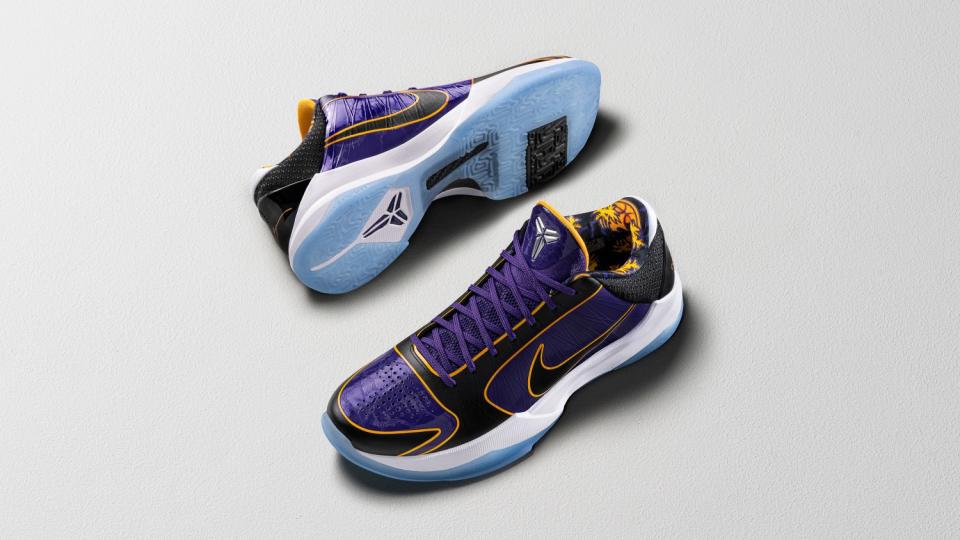 The Kobe V Protro 5X Champ sneaker