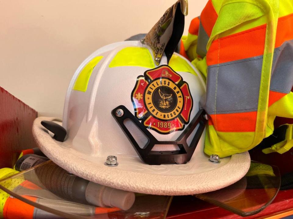 The Witless Bay Volunteer fire department has grown to over 30 members, more than half of whom are under 30 years old. (Alex Kennedy/CBC - image credit)