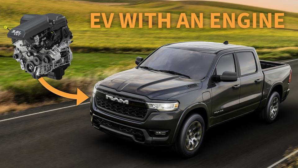 Here’s Why the Electric Ram 1500 Ramcharger Has a Pentastar V6 as Range Extender photo