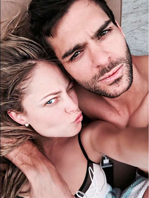 Vanessa Huppenkothen está feliz con su nuevo romance