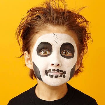 easy halloween face paint