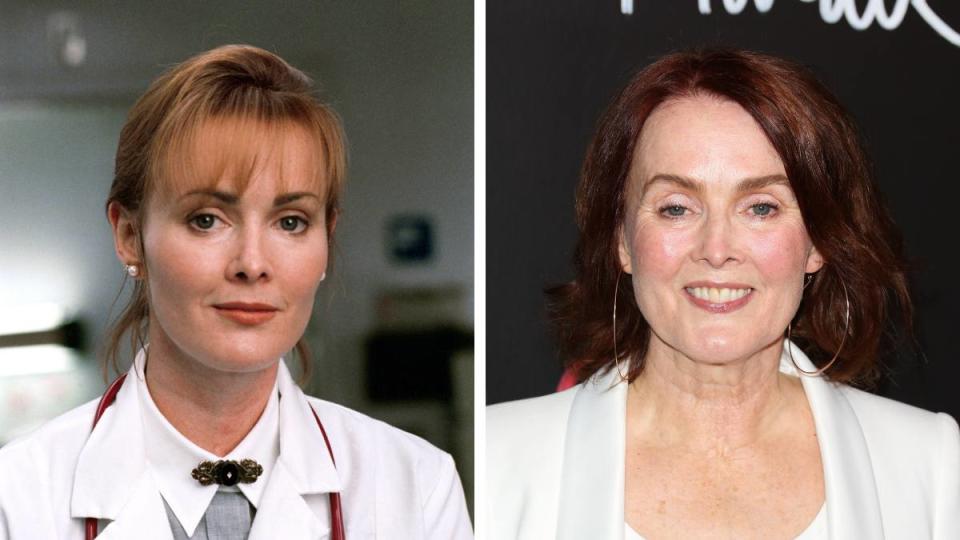 Laura Innes as Dr. Kerry Weaver (cast of ER)