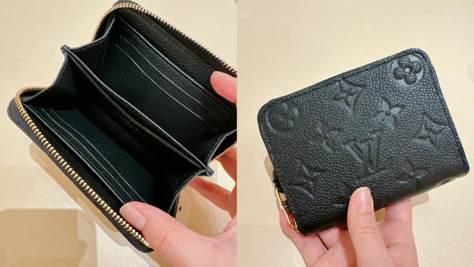 Style portefeuille porte-bonheur signe du vent : porte-monnaie à fermeture éclair Louis Vuitton, 22 900 NT$.Source de l'image : photo éditoriale