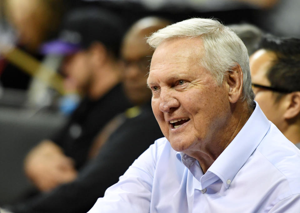 Jerry West loves the Clippers, and thinks they're the best organization he's ever worked with. (Photo by Ethan Miller/Getty Images)