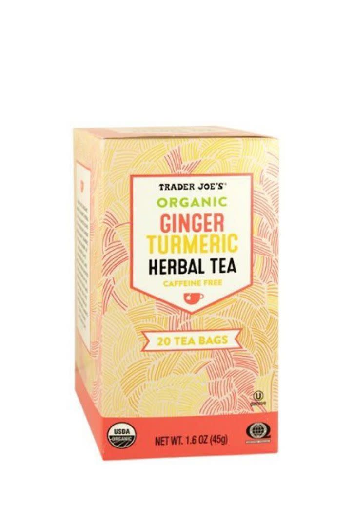 Organic Ginger Turmeric Herbal Tea