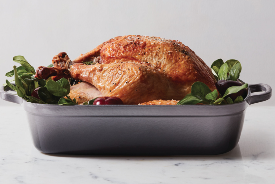 Step up your turkey game. (Photo: Le Creuset)