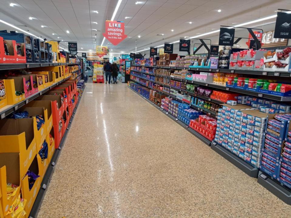 Gazette: New look – the store has been rearranged and shelves were fully stocked on Friday morning