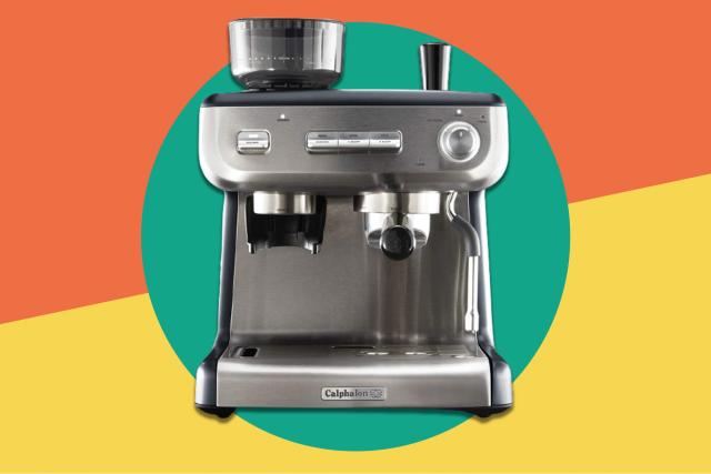 If You Act Fast, You Can Get This Calphalon Espresso Machine for $200 Off  During  Prime Day