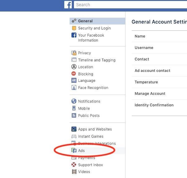 Facebook-Ads-Settings