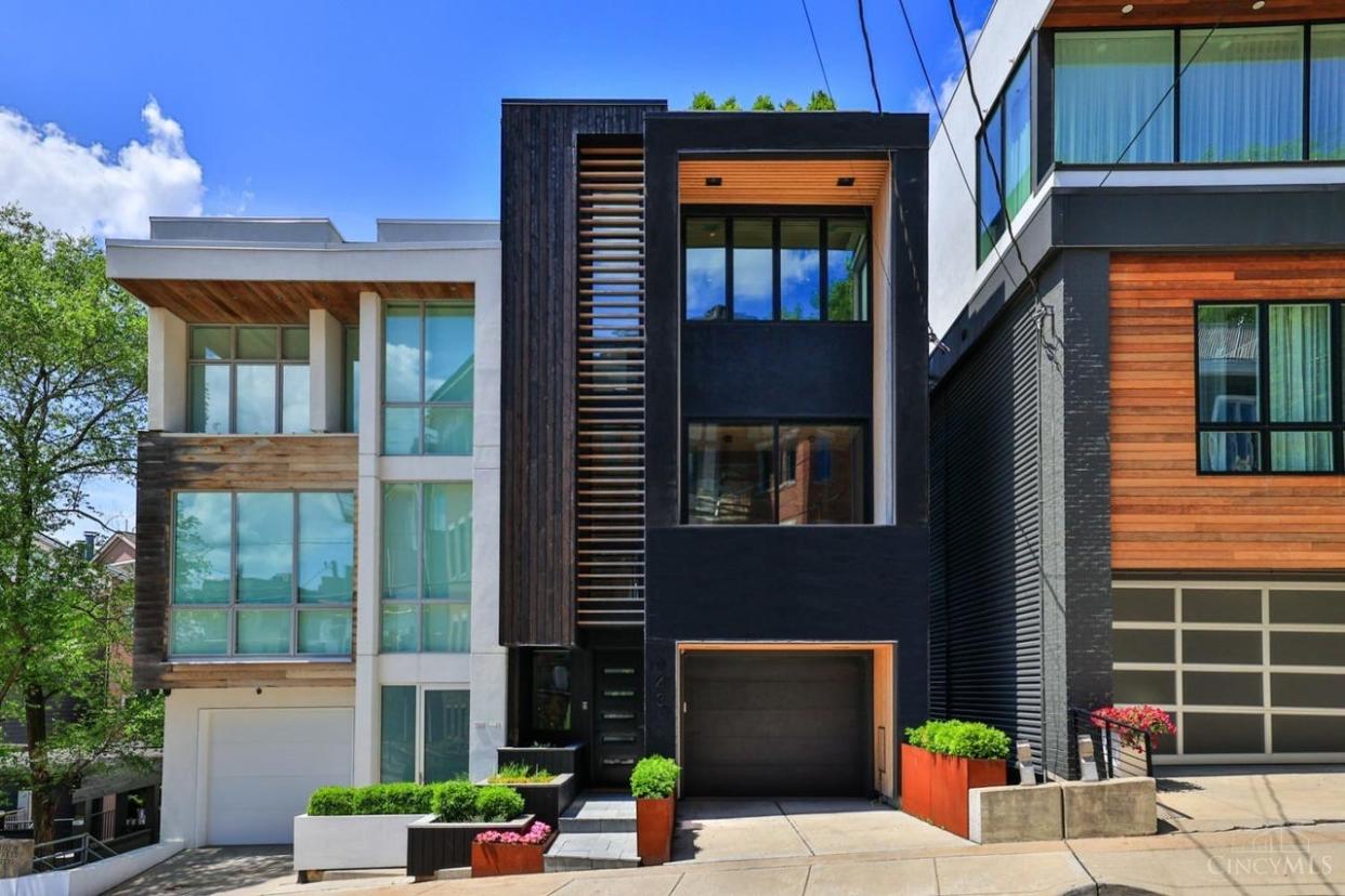 This ultra-modern house at 943 Monastery St. in Mount Adams recently hit the market for $2.95 million.