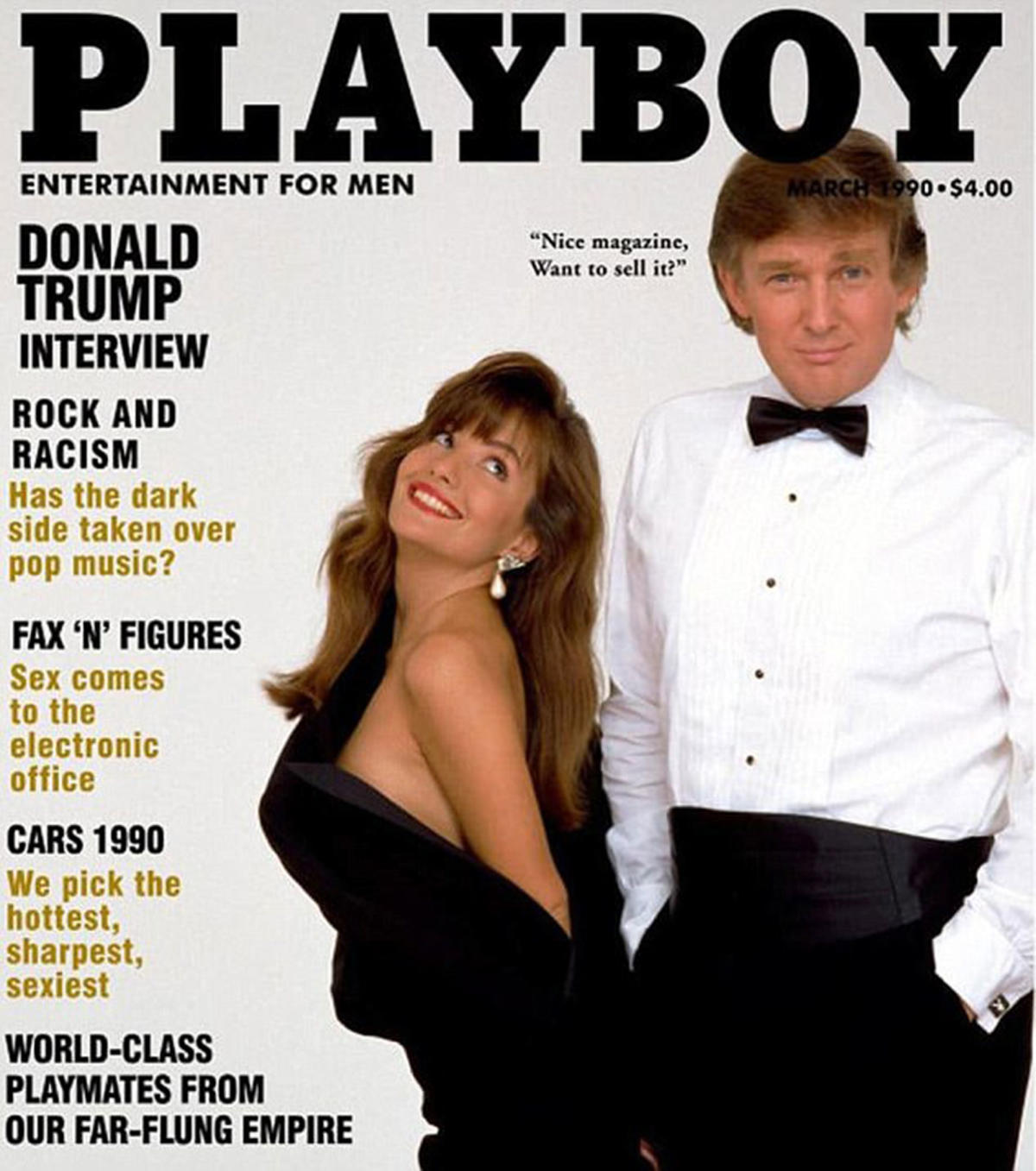 From Parties at the Playboy Mansion to a Soft-Core Porn Film Donald Trumps Long and Colorful History with Playboy