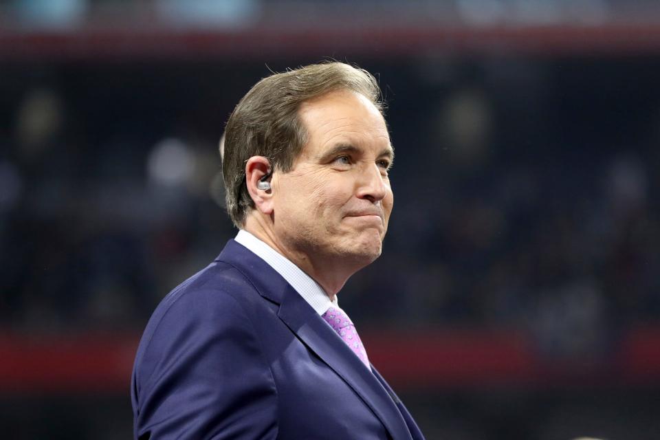 Jim Nantz will have the play-by-play call of the AFC Championship Game between the Cincinnati Bengals and Kansas City Chiefs on Sunday.