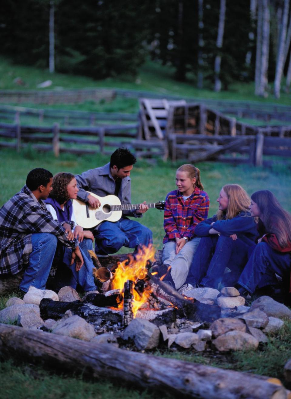 15) Sing Around the Backyard Campfire