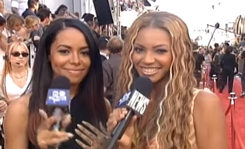 Beyoncé posted a touching #tbt tribute video in memory of Aaliyah