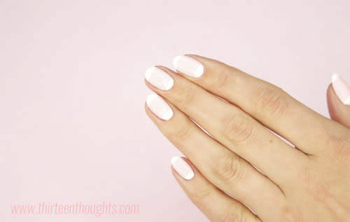 2. DOUBLE FRENCH MANI