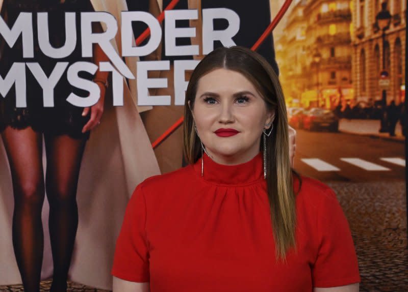 Jillian Bell attends the Los Angeles premiere of "Murder Mystery 2" in March. File Photo by Jim Ruymen/UPI