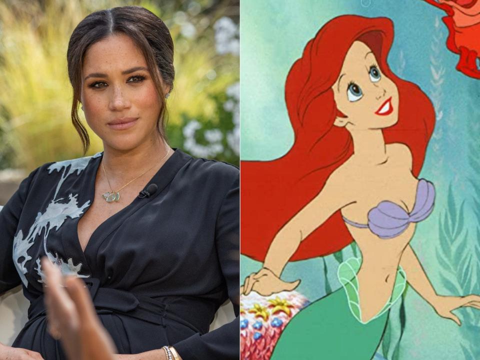 meghan markle little mermaid