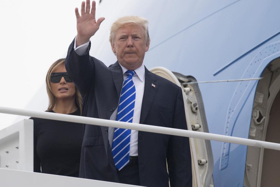 UK visit: Donald Trump is expected to make the trip this summer: AFP/Getty Images