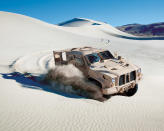 The Oshkosh L-ATV would be the first hybrid-electric all-terrain military light tactical vehicle.